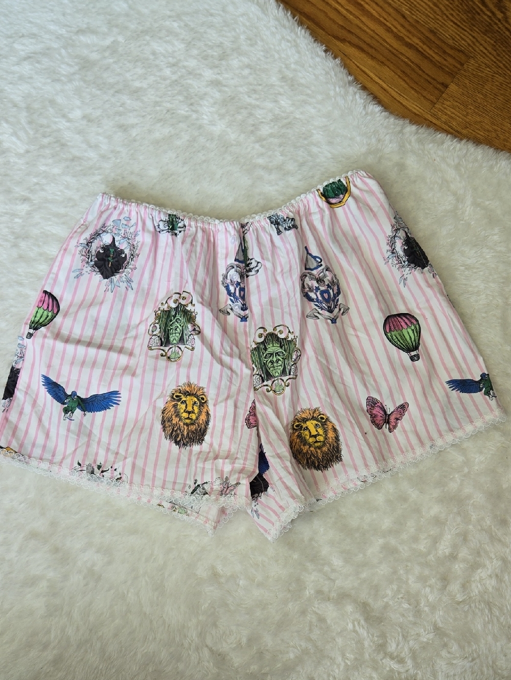 Katie Kime Wicked Pajama Shorts, Womens Size Small